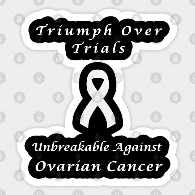 ovarian cancer Sticker by vaporgraphic